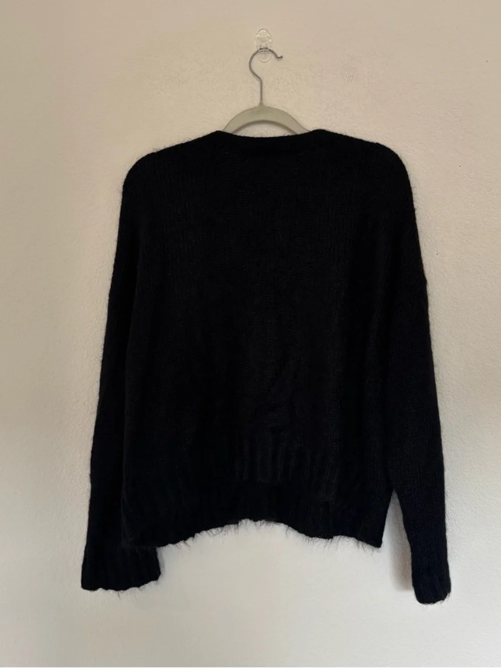 Tejido Button Cardigan Alpaca Wool Sweater - Picture 4 of 6